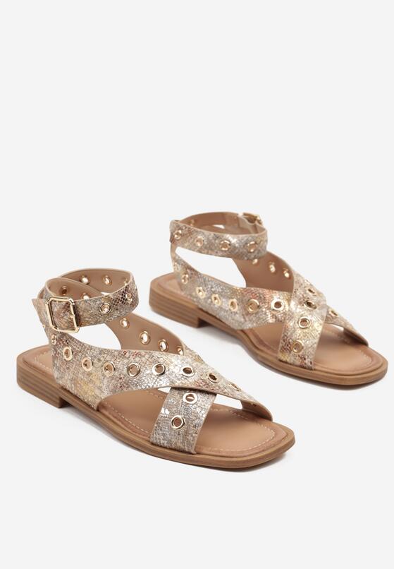 Sandale Print piele de șarpe 5