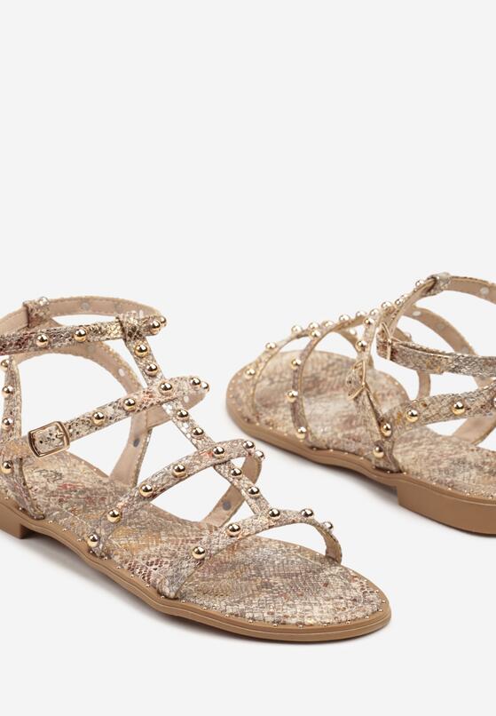 Sandale Print piele de șarpe 6