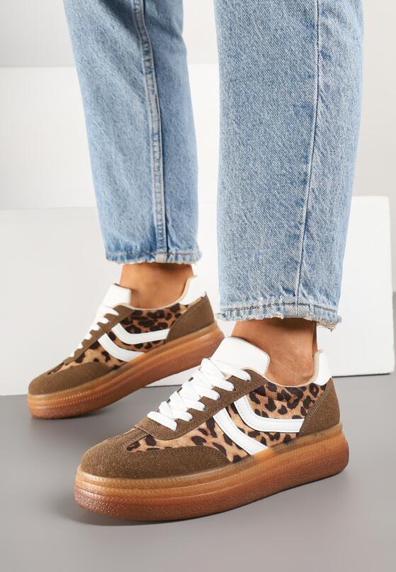 Sneakers Imprimeu leopard 2