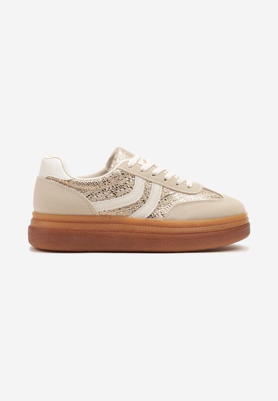 Sneakers Print piele de șarpe 4