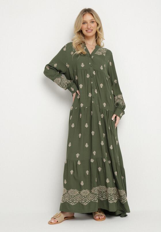 Rochie Verde închis 2