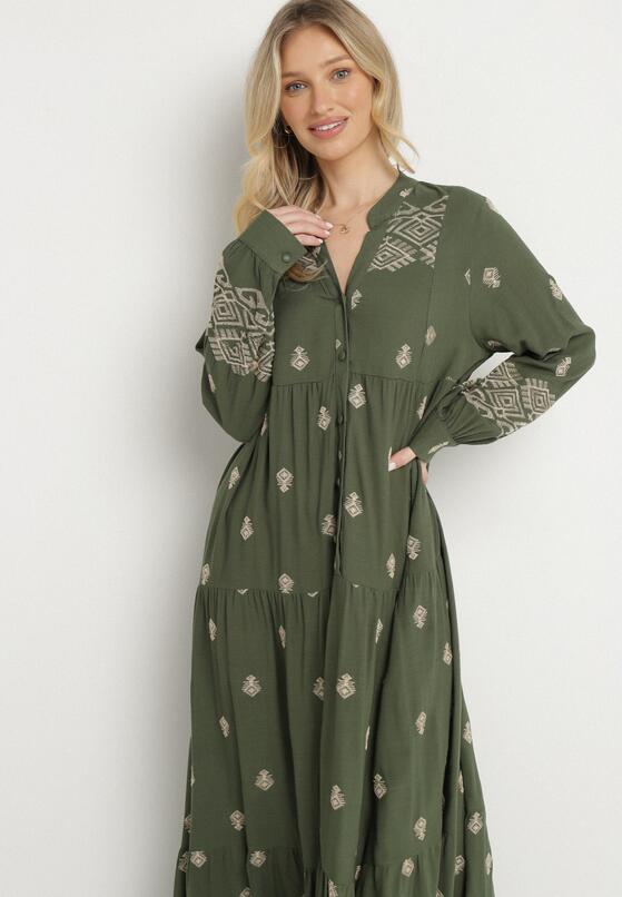 Rochie Verde închis 4