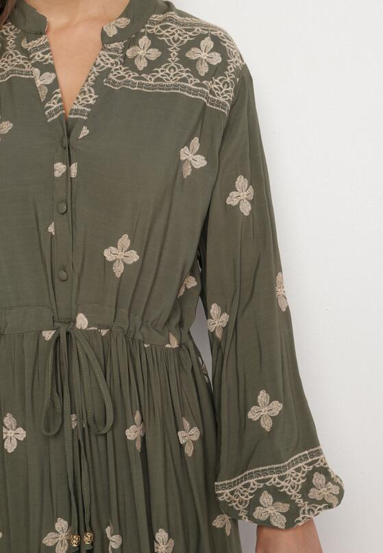 Rochie Verde închis 5
