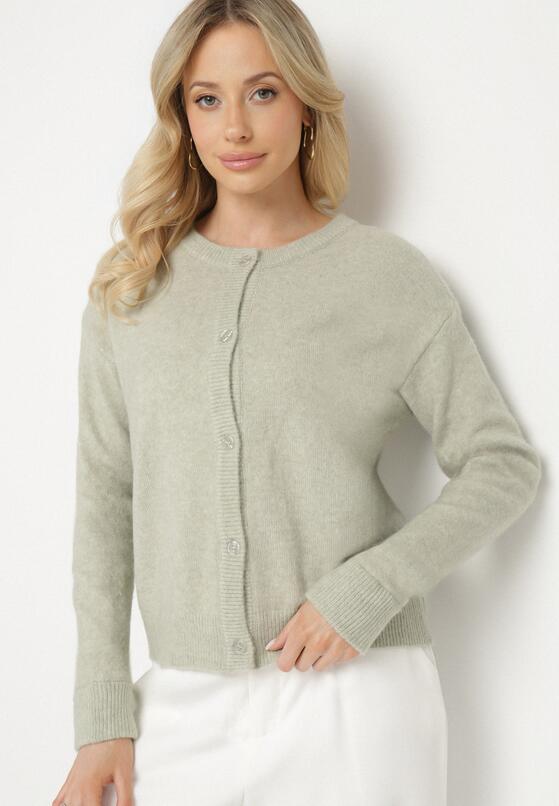 Cardigan Verde deschis 4