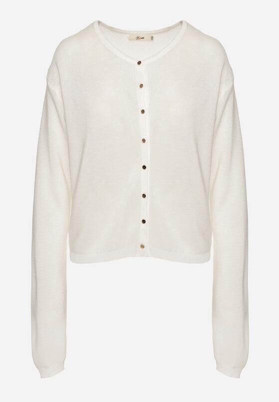 Cardigan Alb 6