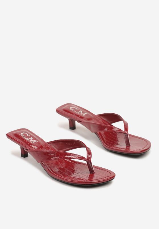Papuci Bordo 5