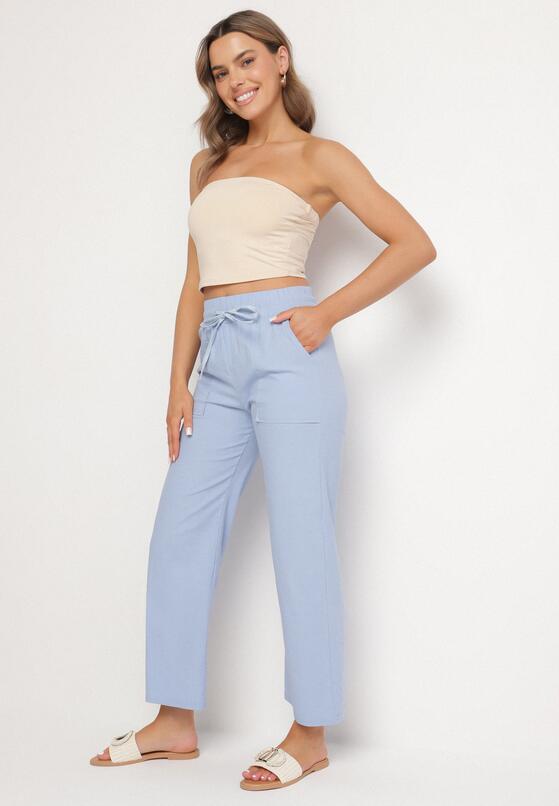 Pantaloni Albastru deschis 4