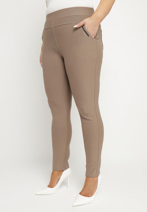 Pantaloni Bej închis 1