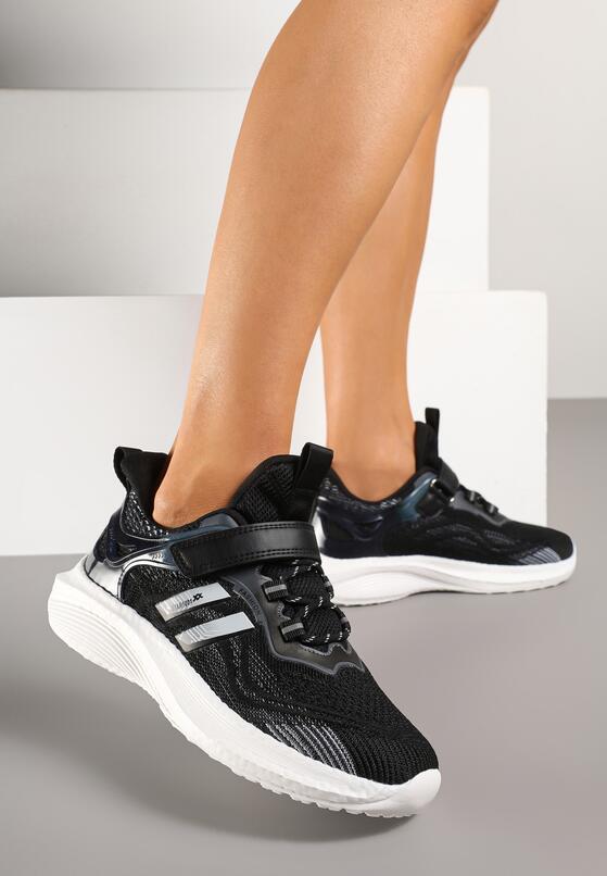 Pantofi sport Negru cu alb 2