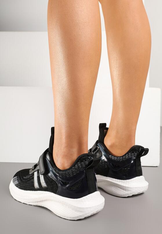 Pantofi sport Negru cu alb 3