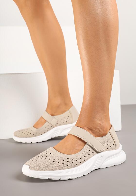 Pantofi casual Bej închis 1