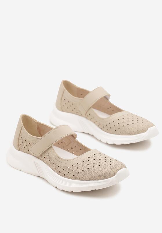 Pantofi casual Bej închis 5