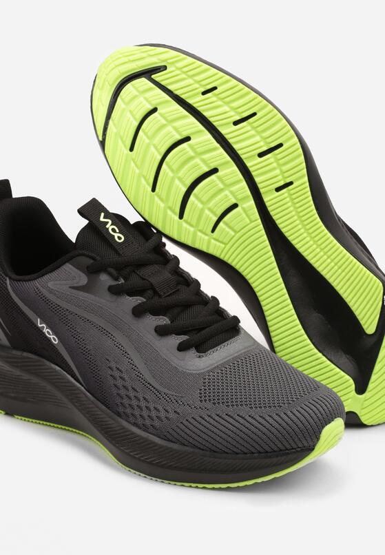 Pantofi sport Gri cu negru 3
