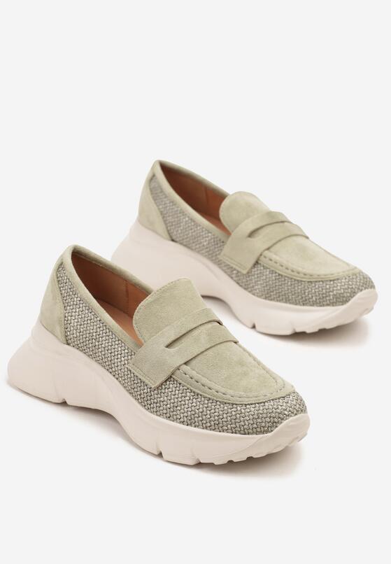 Pantofi casual Verzi 5