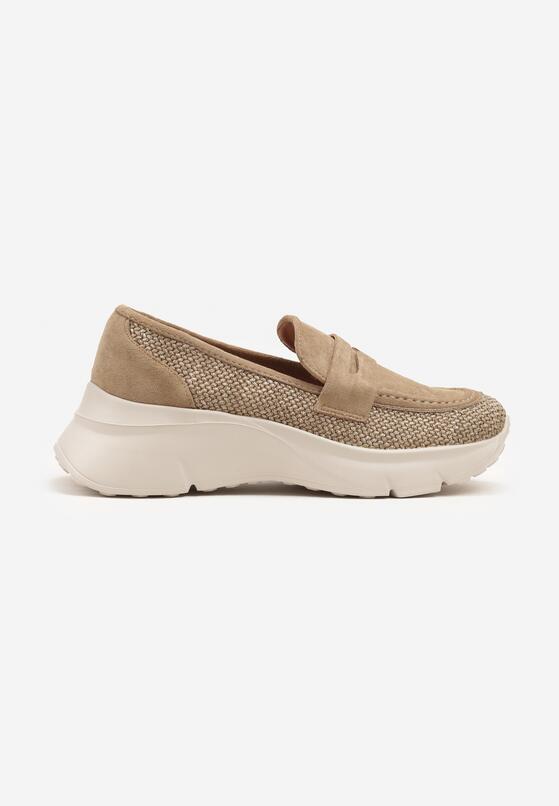Pantofi casual Bej închis 4
