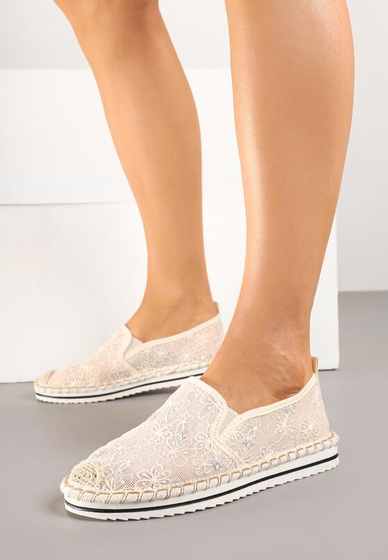 Bézs Espadrilles 2