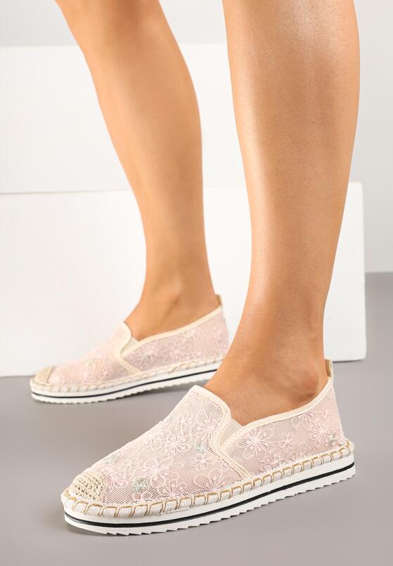 Rózsaszín Espadrilles 1