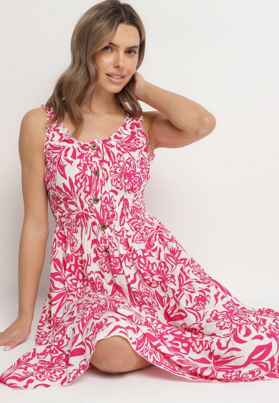 Rochie Roz închis 4