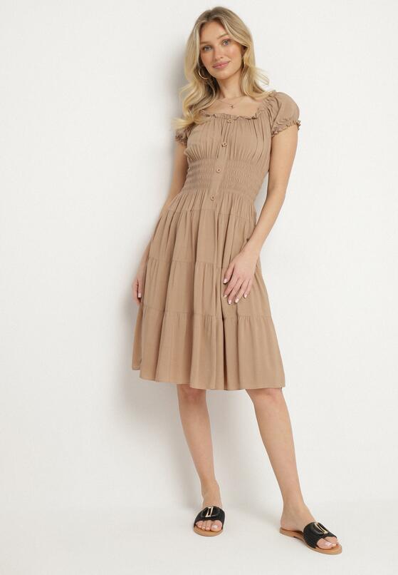 Rochie Bej închis 1