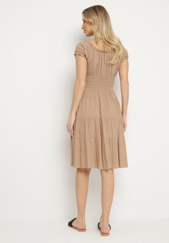 Rochie Bej închis 3