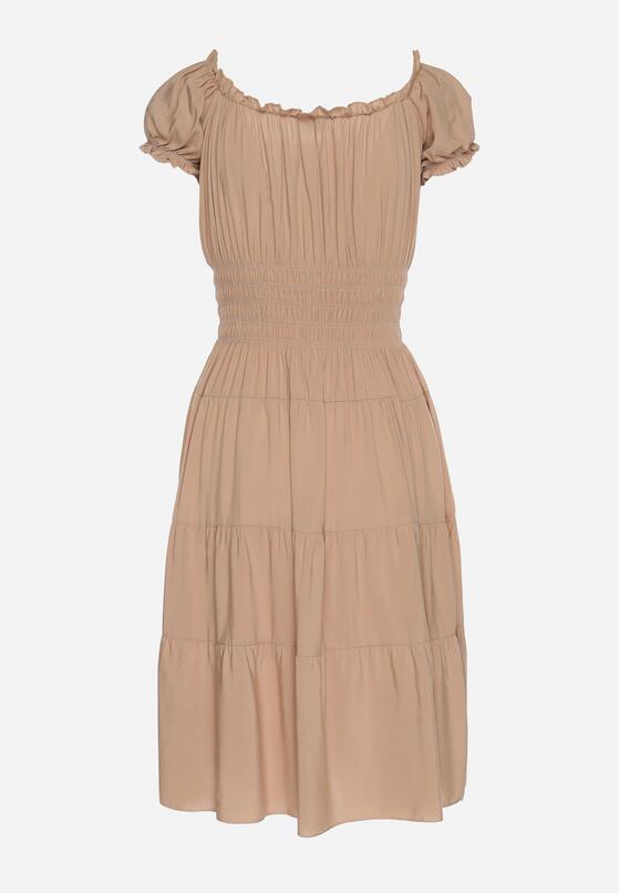 Rochie Bej închis 7
