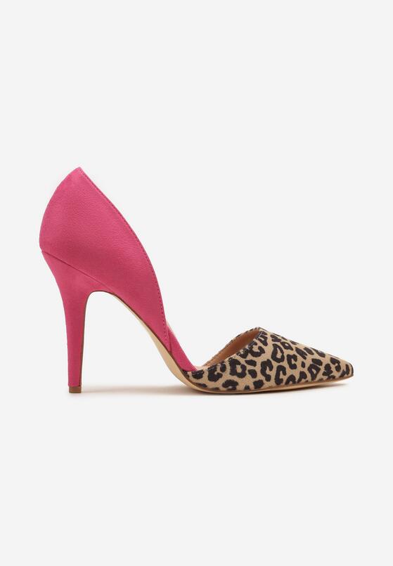 Pantofi stiletto Fucsia 4