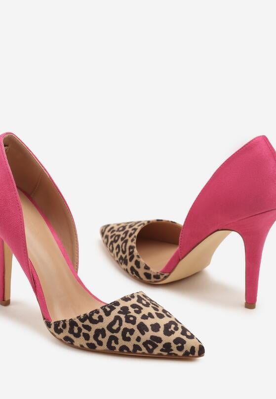 Pantofi stiletto Fucsia 6