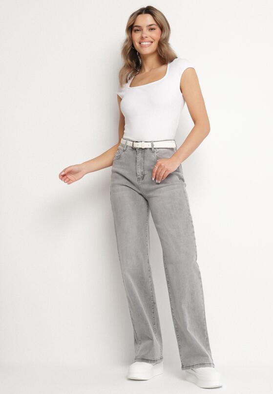 Blugi Gri deschis 4