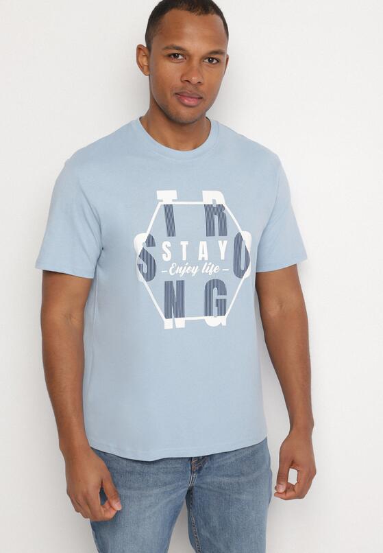 Tricou Albastru deschis 1