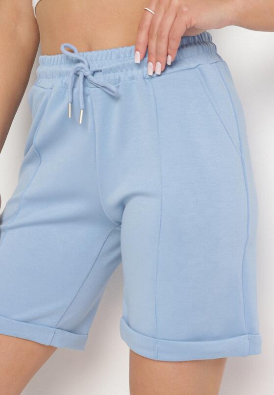 Pantaloni scurți Albastru deschis 5