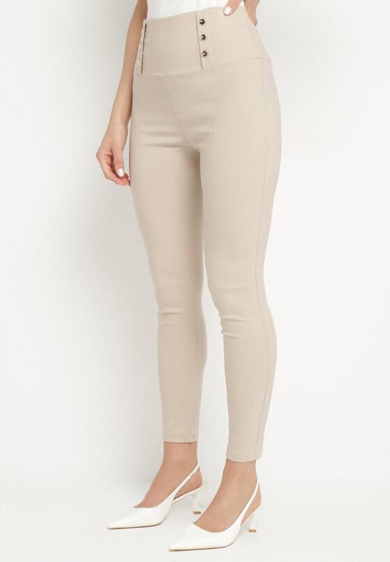 Világos bézs Leggings 1