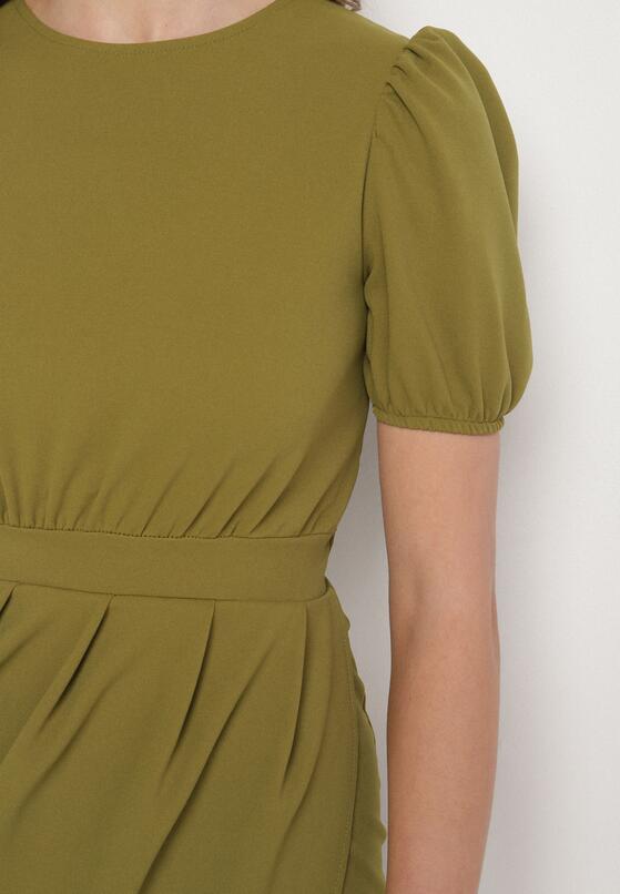 Rochie Verde deschis 5