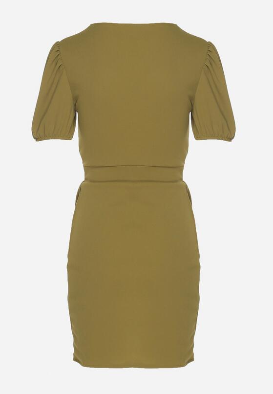 Rochie Verde deschis 7