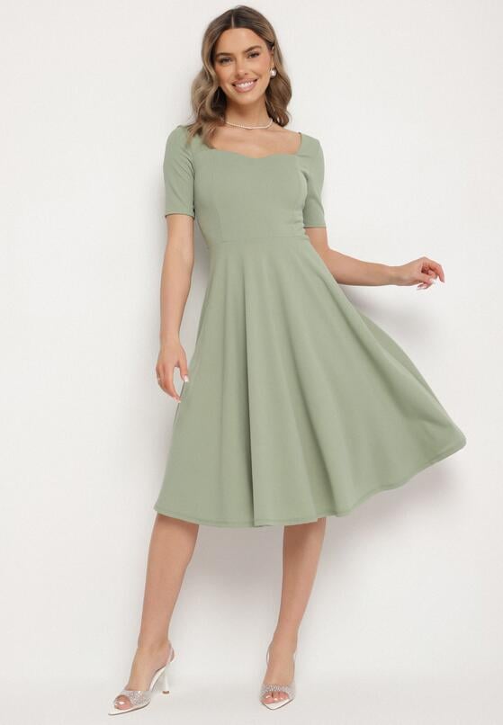 Rochie Verde deschis 1