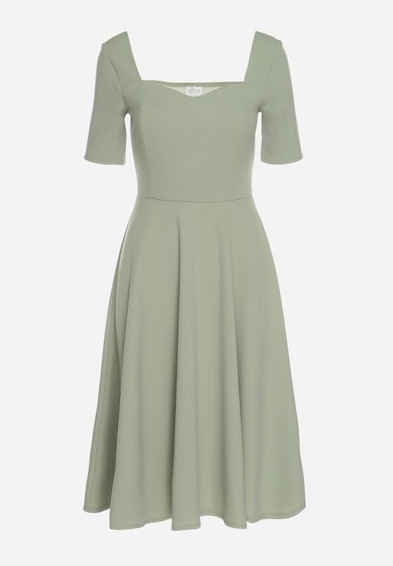 Rochie Verde deschis 6