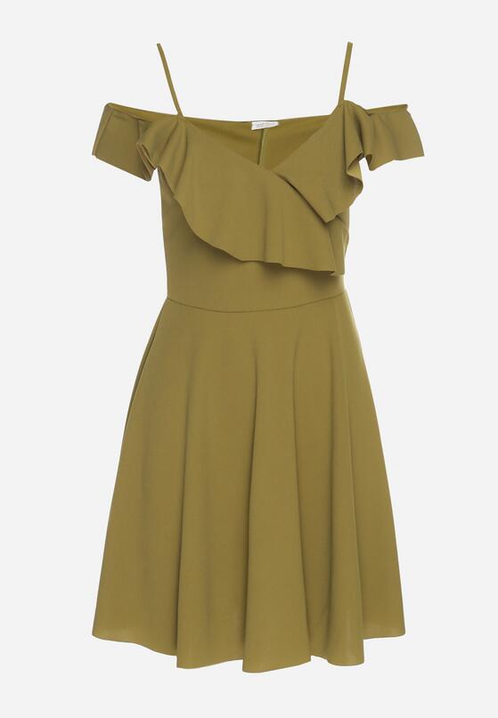 Rochie Verde deschis 6