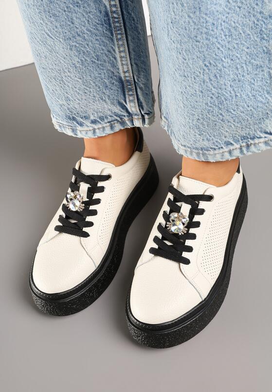 Sneakers Bej cu negru 3