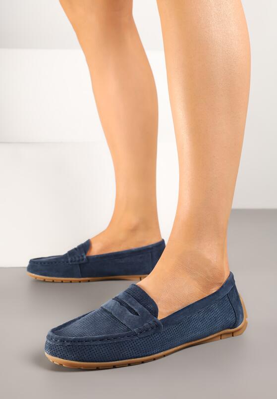Mocasini Bleumarin 2