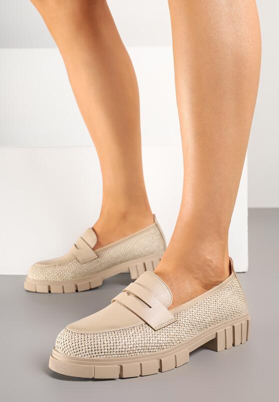 Mocasini Bej 2