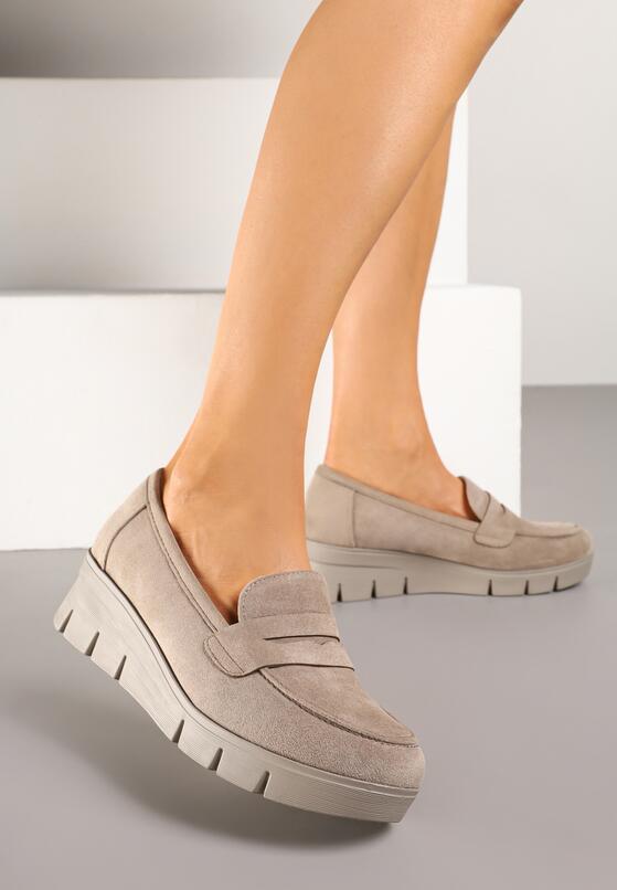 Pantofi casual Bej 2
