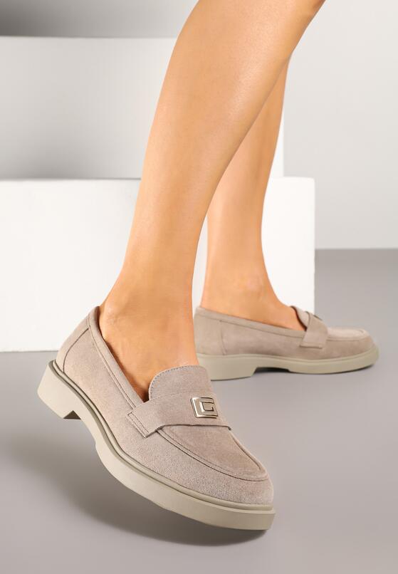Pantofi casual Bej 2