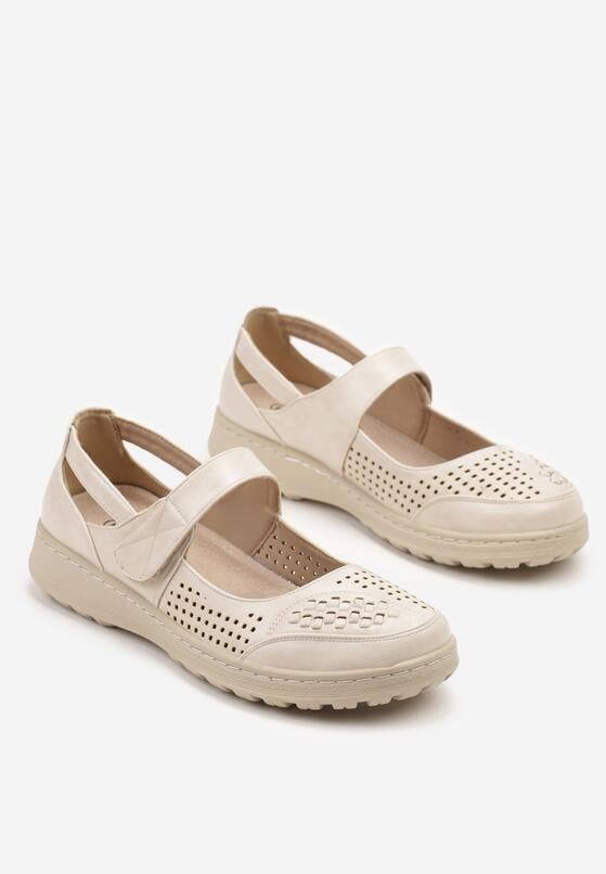 Pantofi casual Bej 5