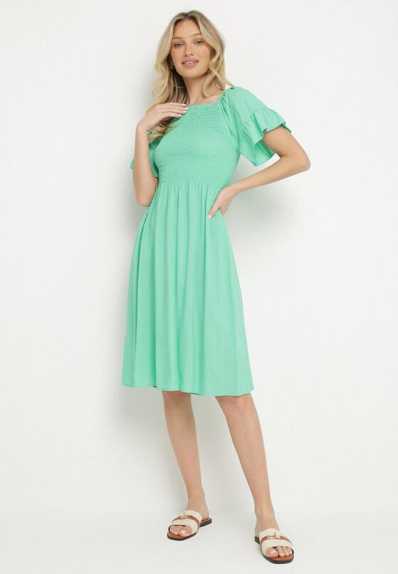 Rochie Verde deschis 1