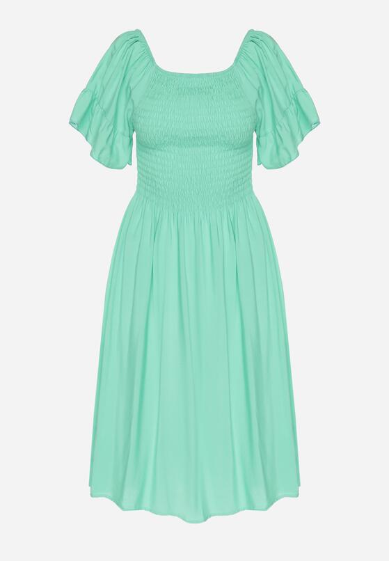Rochie Verde deschis 6