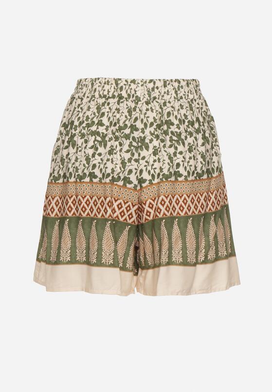 Pantaloni scurți Verde închis 7