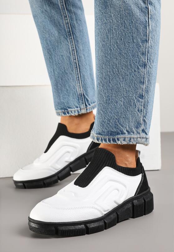 Sneakers Negru cu alb 1