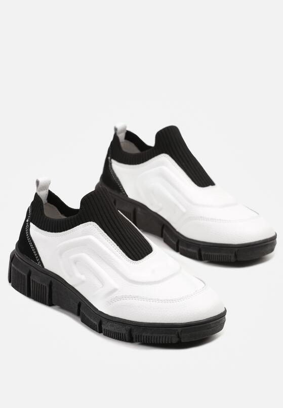 Sneakers Negru cu alb 5