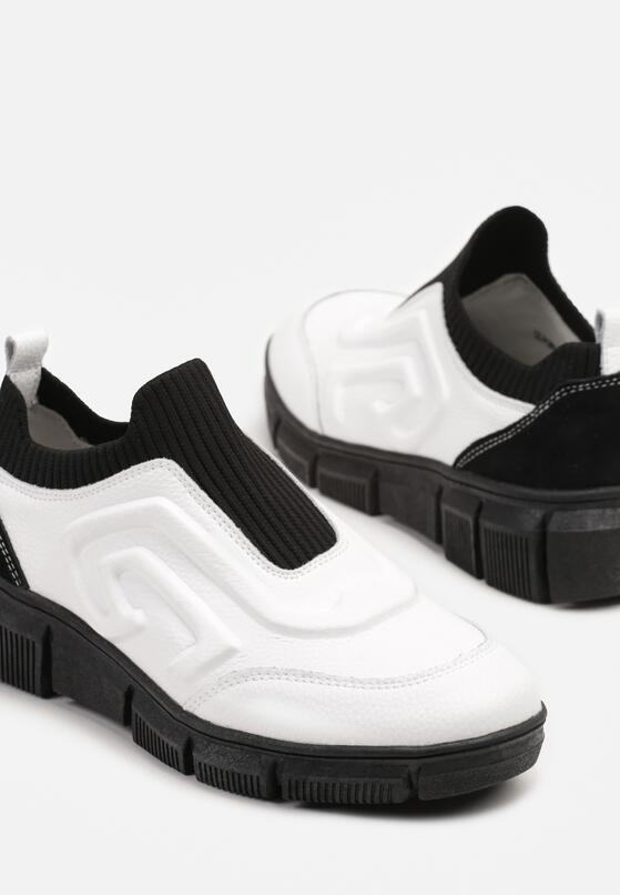 Sneakers Negru cu alb 6