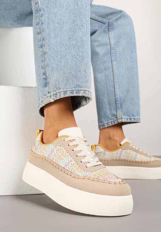 Sneakers Bej închis 2