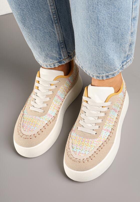Sneakers Bej închis 3